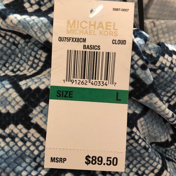 Michael Kors Snake Print Blouse - Picture 4 of 4